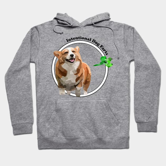 Intentional Dog Farts Hoodie by Harston Morgan Designs